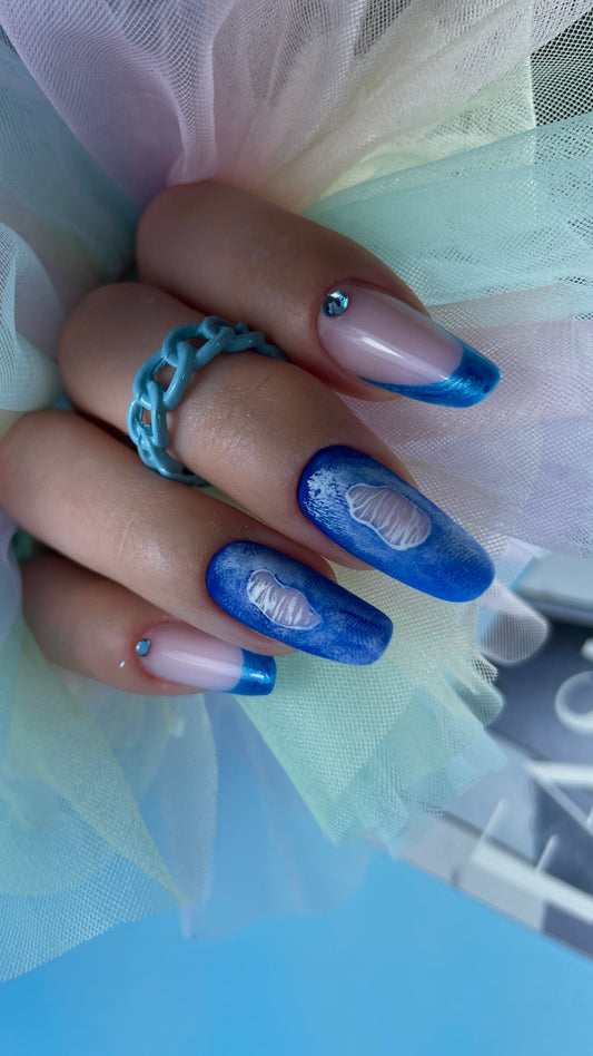 Salónne zdobenie rifľový efekt