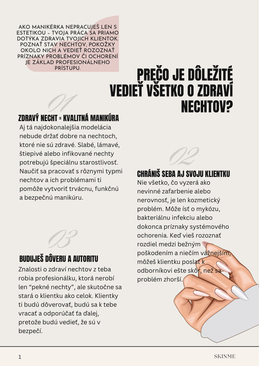 Ebook o chorobách nechtov