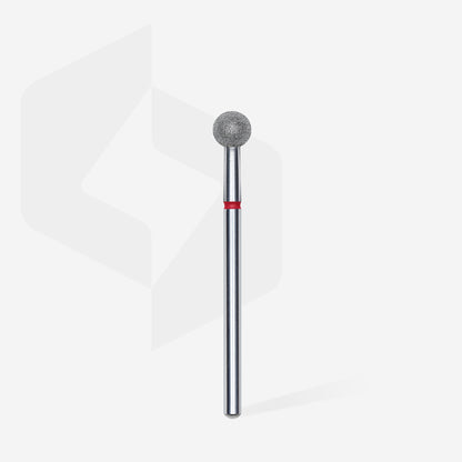 Staleks Diamantový brúsny nadstavec - “ball” red 5mm FA01R050