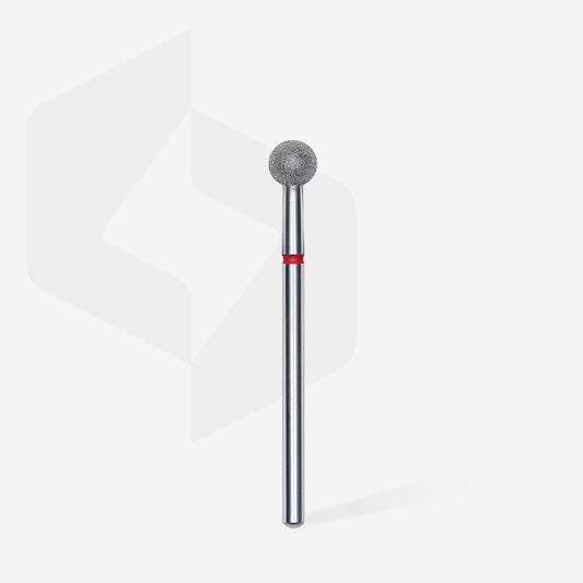 Staleks Diamantový brúsny nadstavec - “ball” red 5mm FA01R050