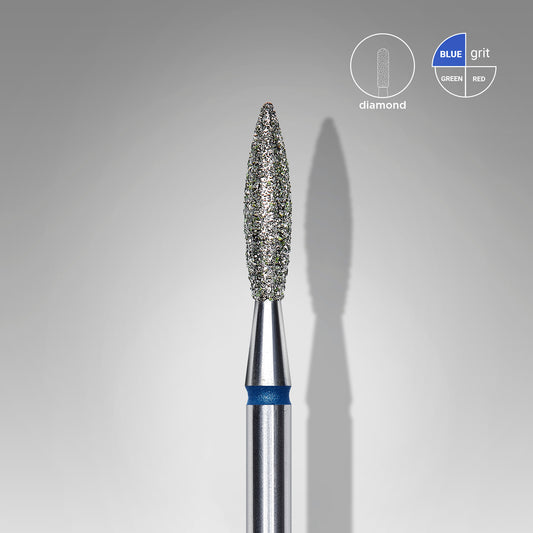 Staleks Diamantový brúsny nadstavec - “flame” blue - FA10B023/10